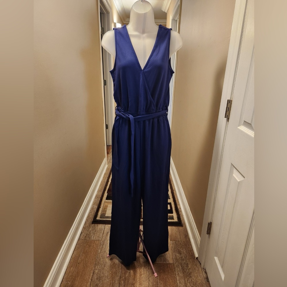 Elegant Blue Jumpsuit
